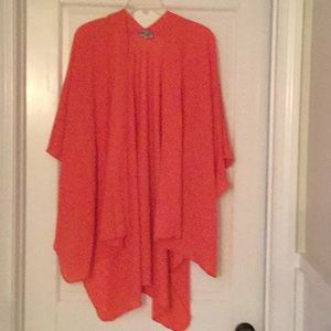 Versatile lightweight cape.